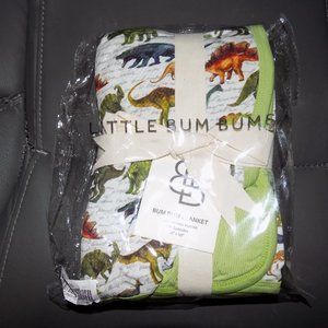 LITTLE BUM BUMS LBB DINOMITE BUM BUM BLANKET NEW